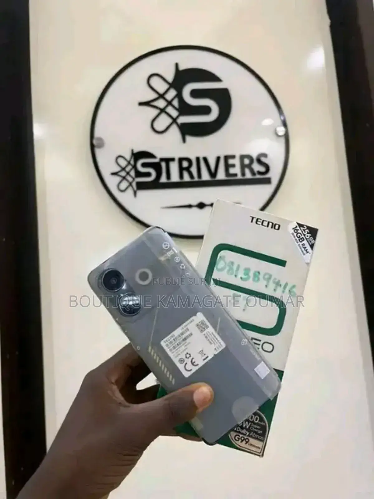 New Tecno Pova 6 Neo 256 GB Black