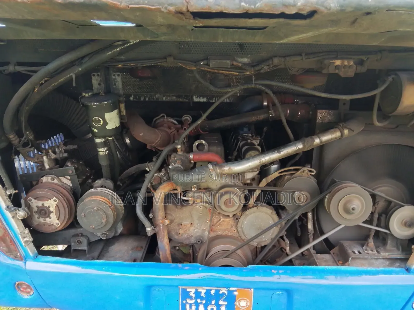 Yutong F12 PLUS 2015 Blue