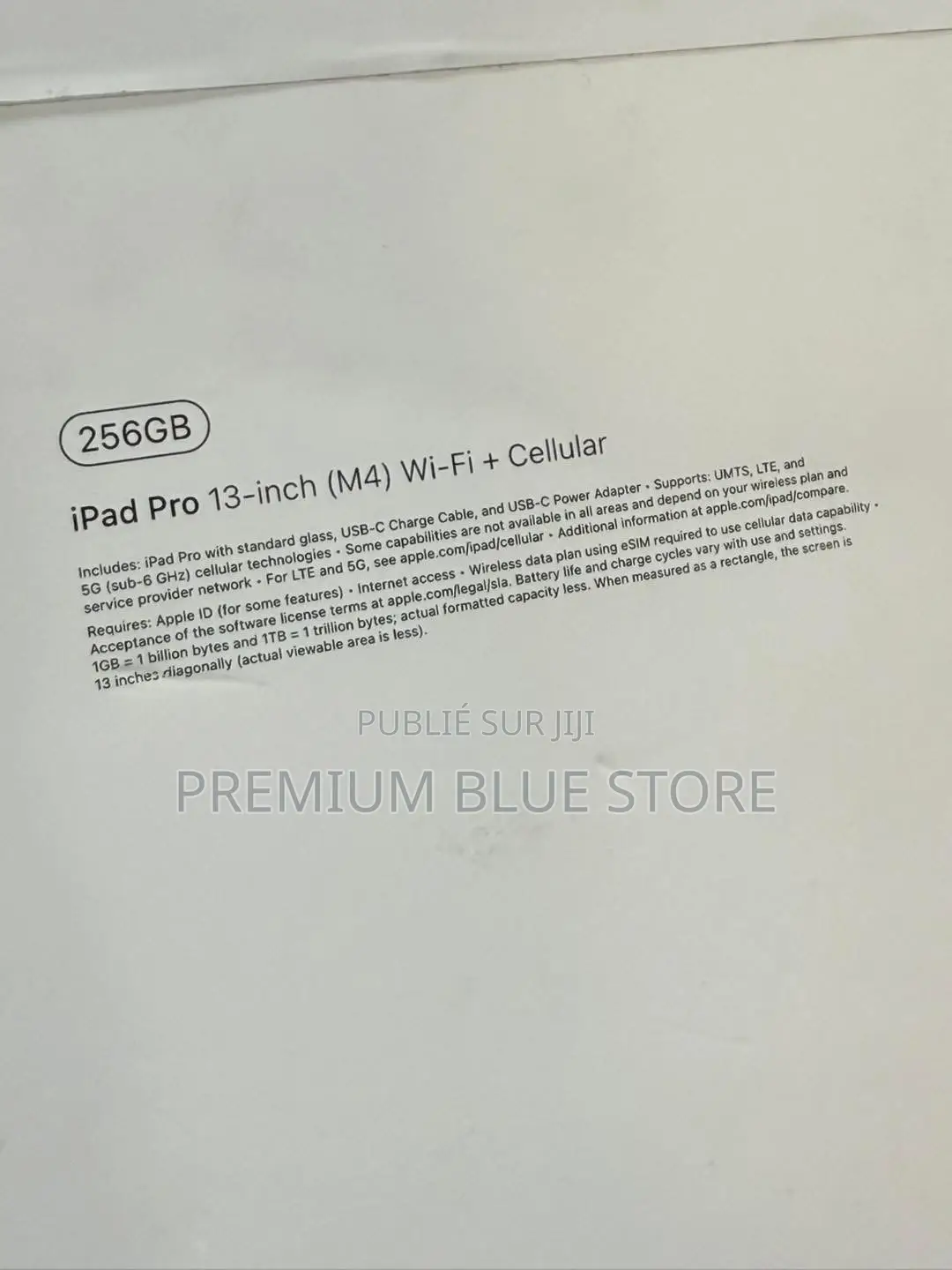 Neuf Apple iPad Pro 13 (2024) 256 GO