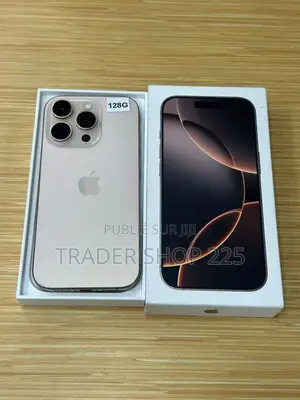 Photo - New Apple iPhone 16 Pro 128 GB Doré