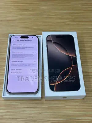 New Apple iPhone 16 Pro 128 GB Doré