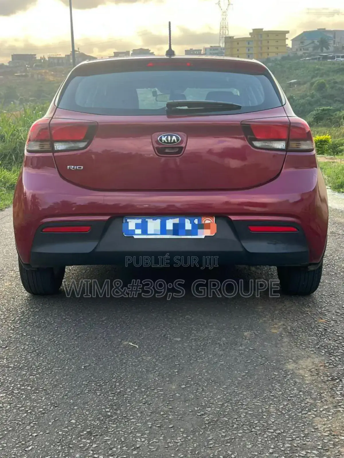 Kia Rio 2019 Rouge