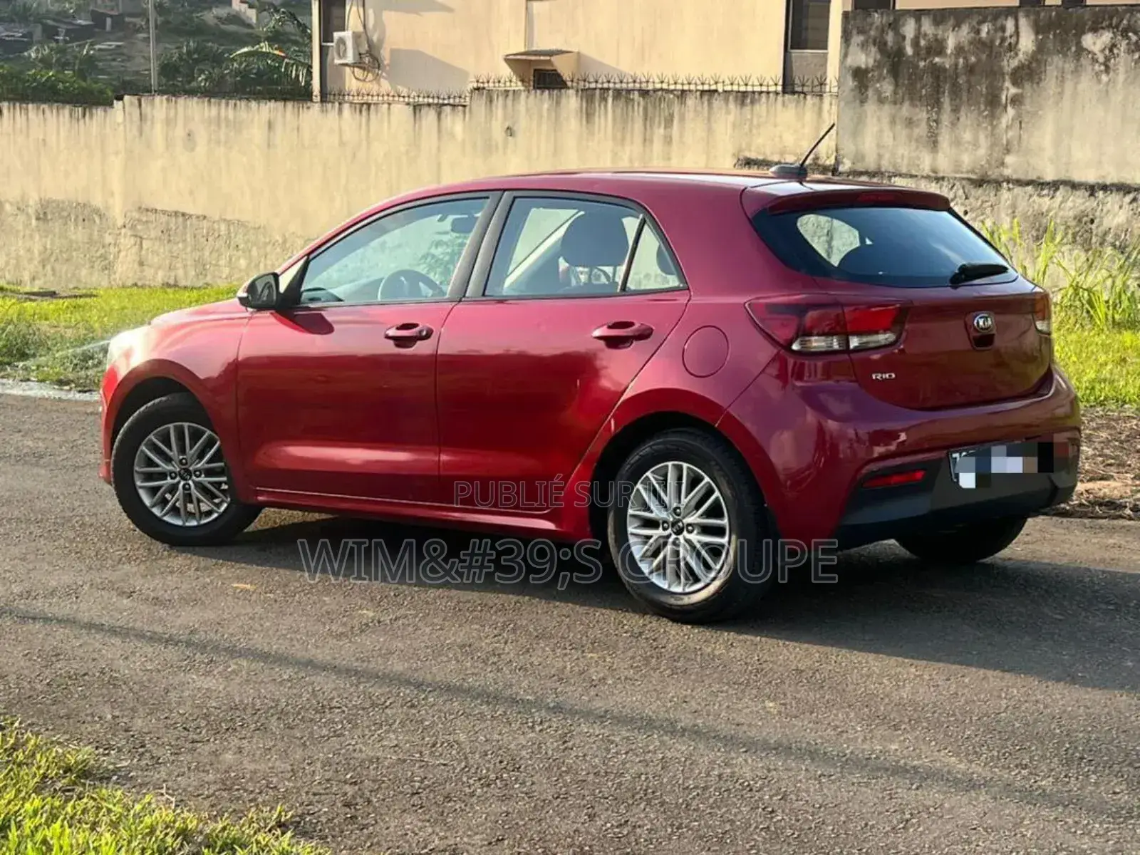Kia Rio 2019 Rouge