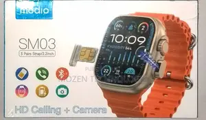 Montre Connectée Modio Sm03 Smart Watch Ultra Avec Appels Hd Et Caméra
