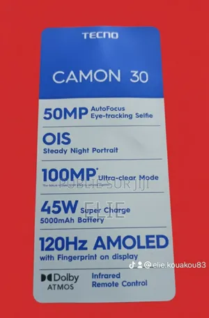 Tecno Camon 30 256 GB Black