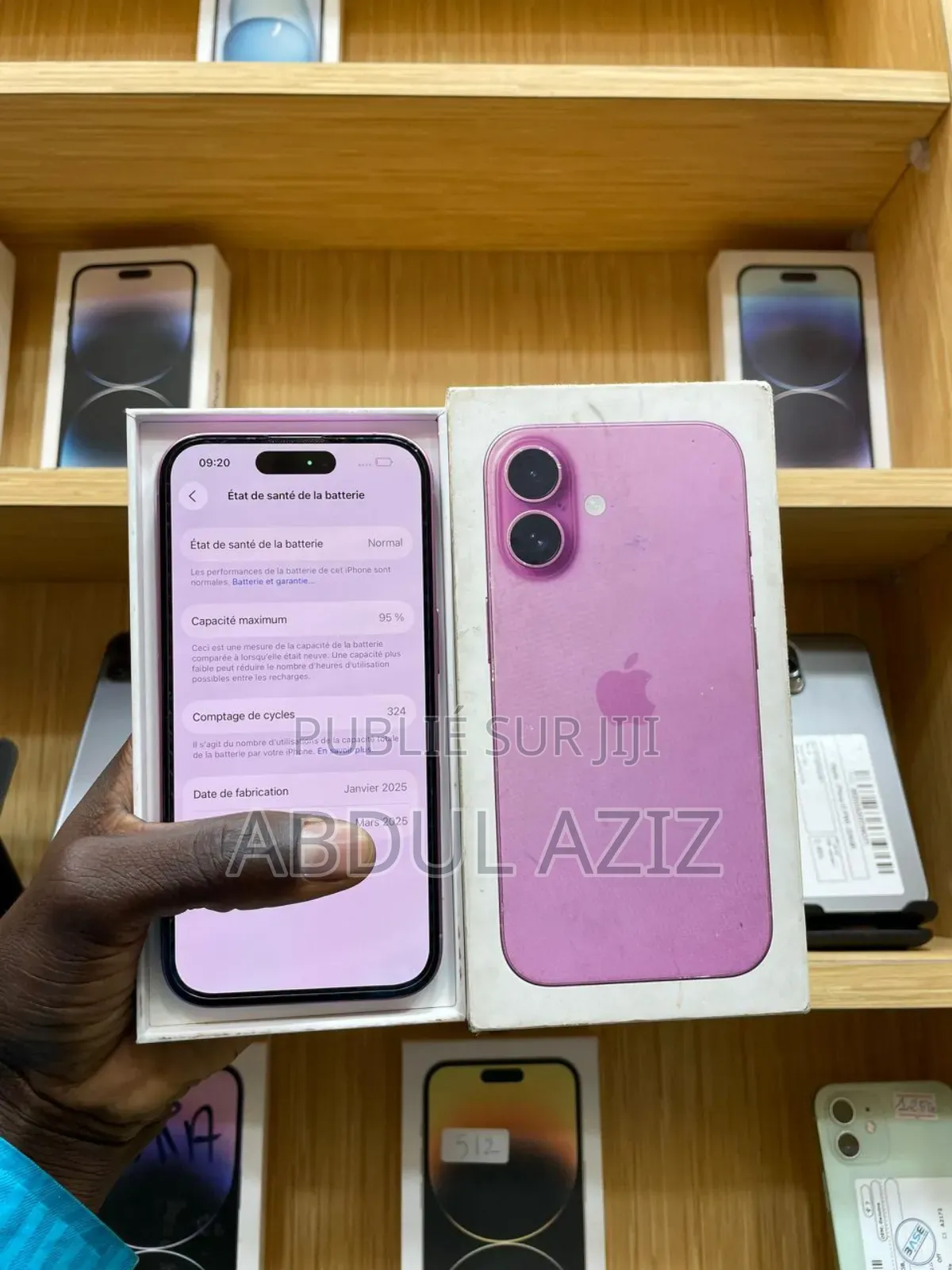 New Apple iPhone 16 128 GB Rose