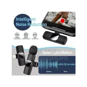 Photo - Microphone Sans Fil Réduction De Bruit