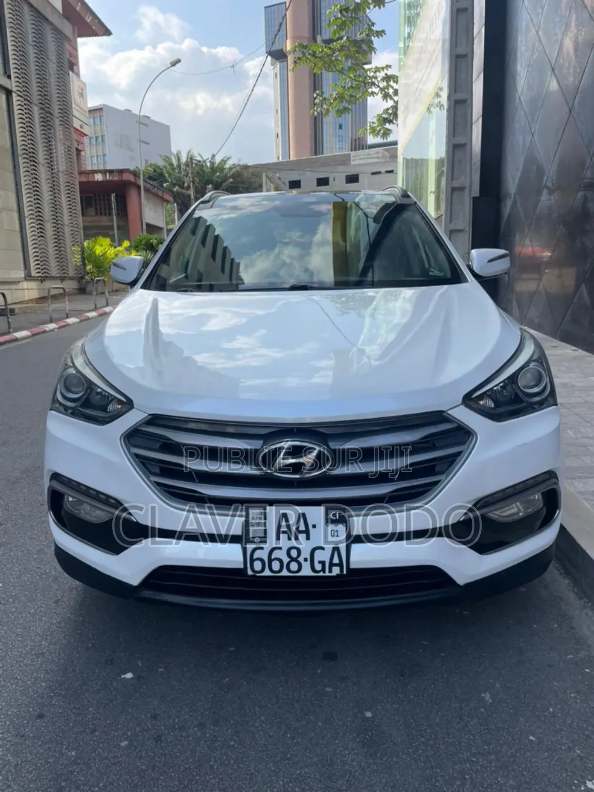 Hyundai Santa Fe 2017 Blanc