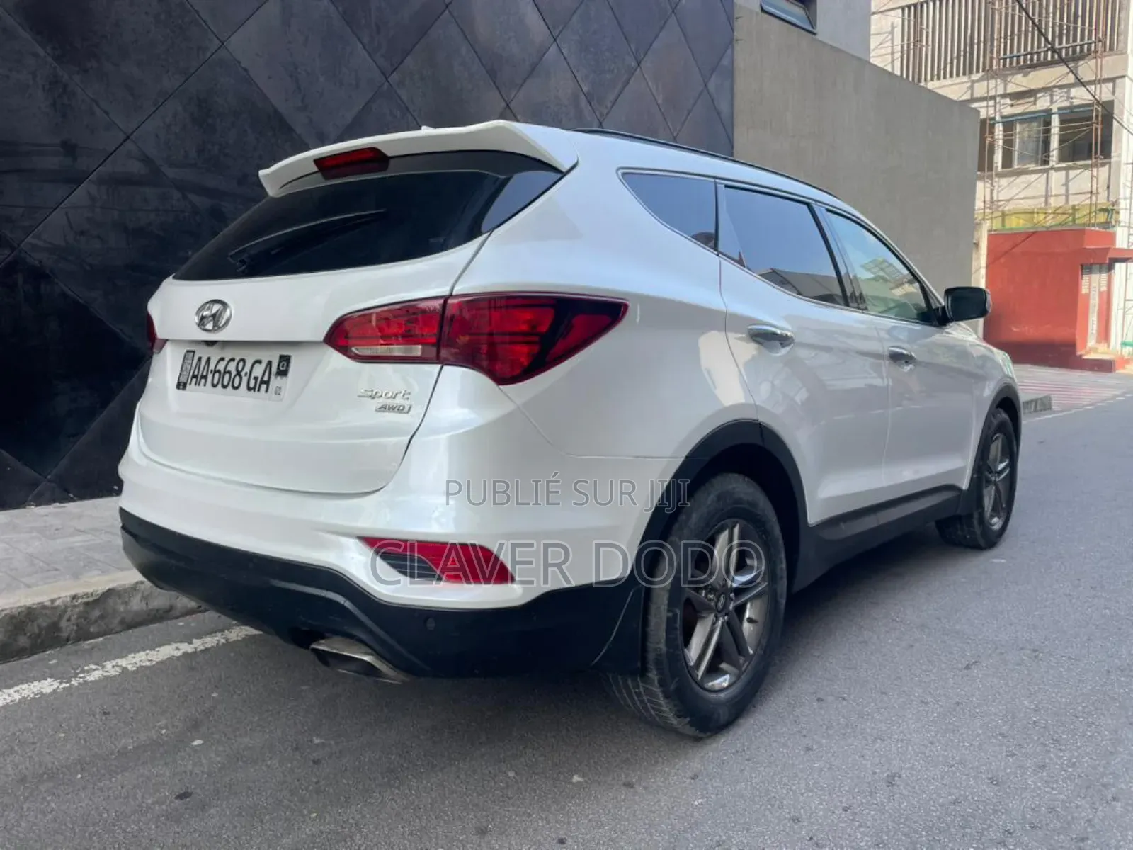 Hyundai Santa Fe 2017 Blanc