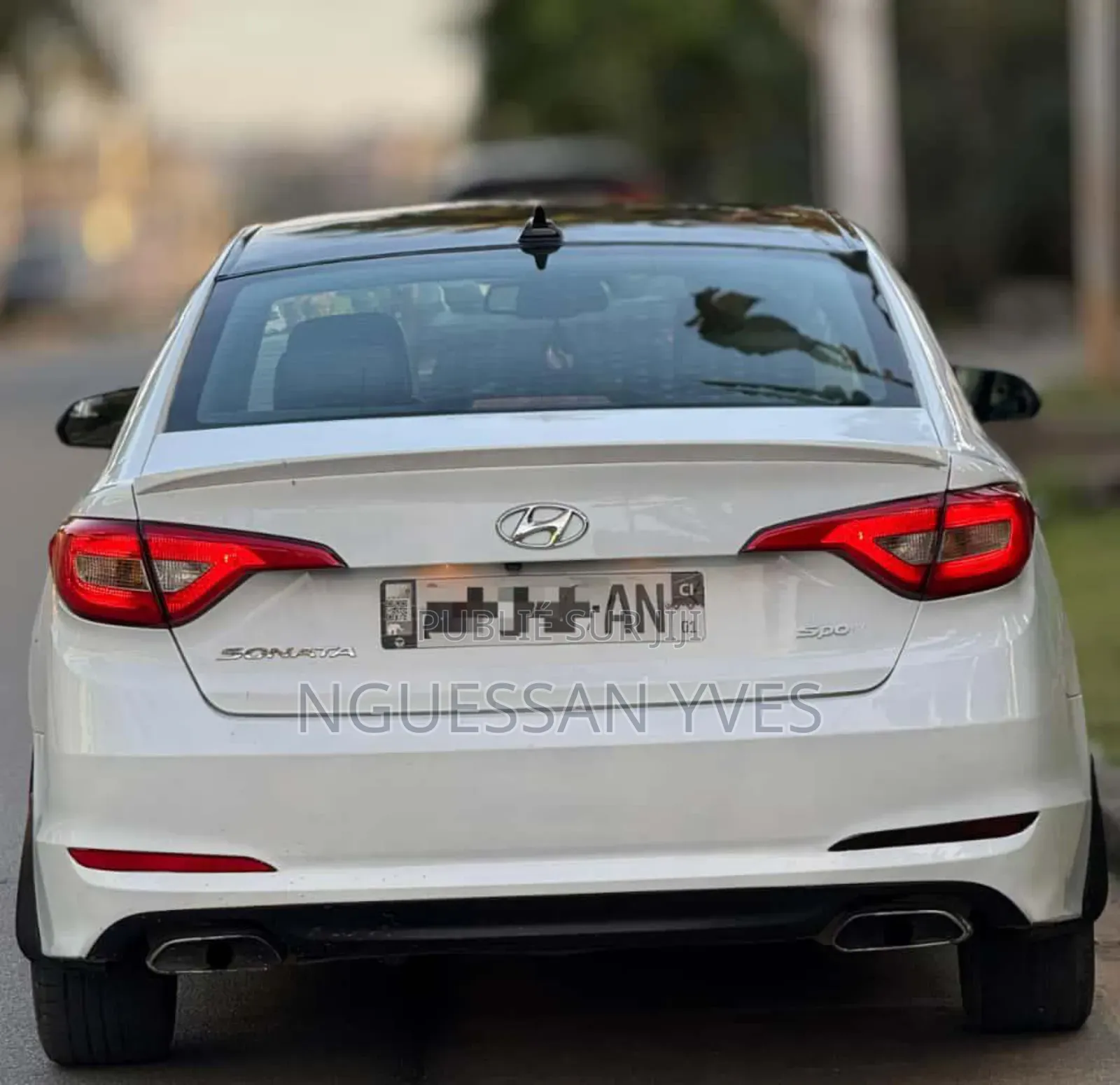 Hyundai Sonata 2017 Blanc