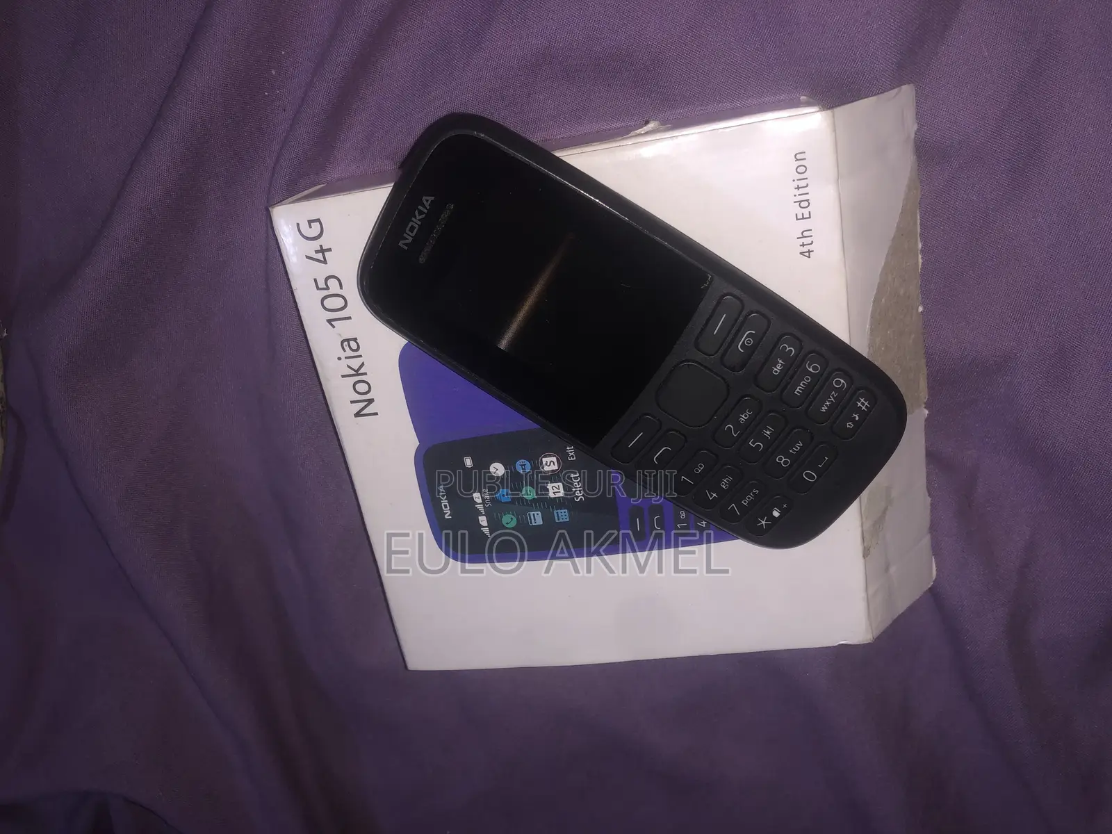New Nokia 105 4G Black