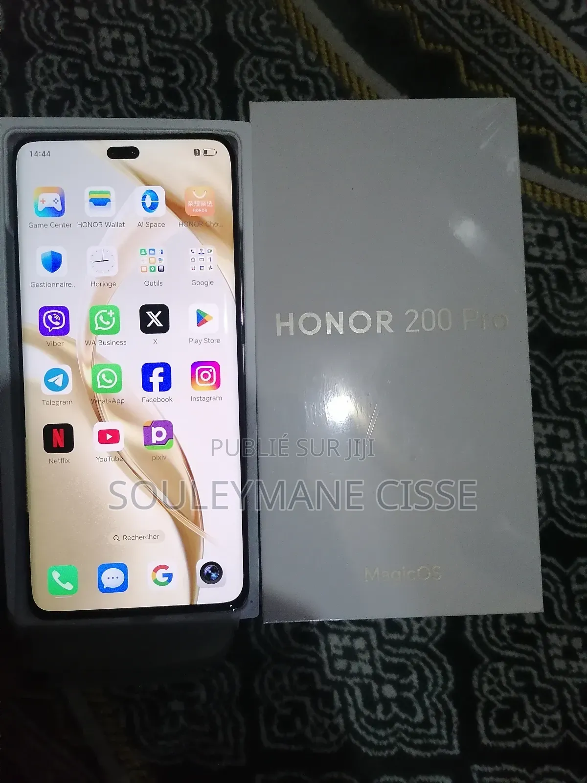 New Honor 200 Pro 256 GB Doré