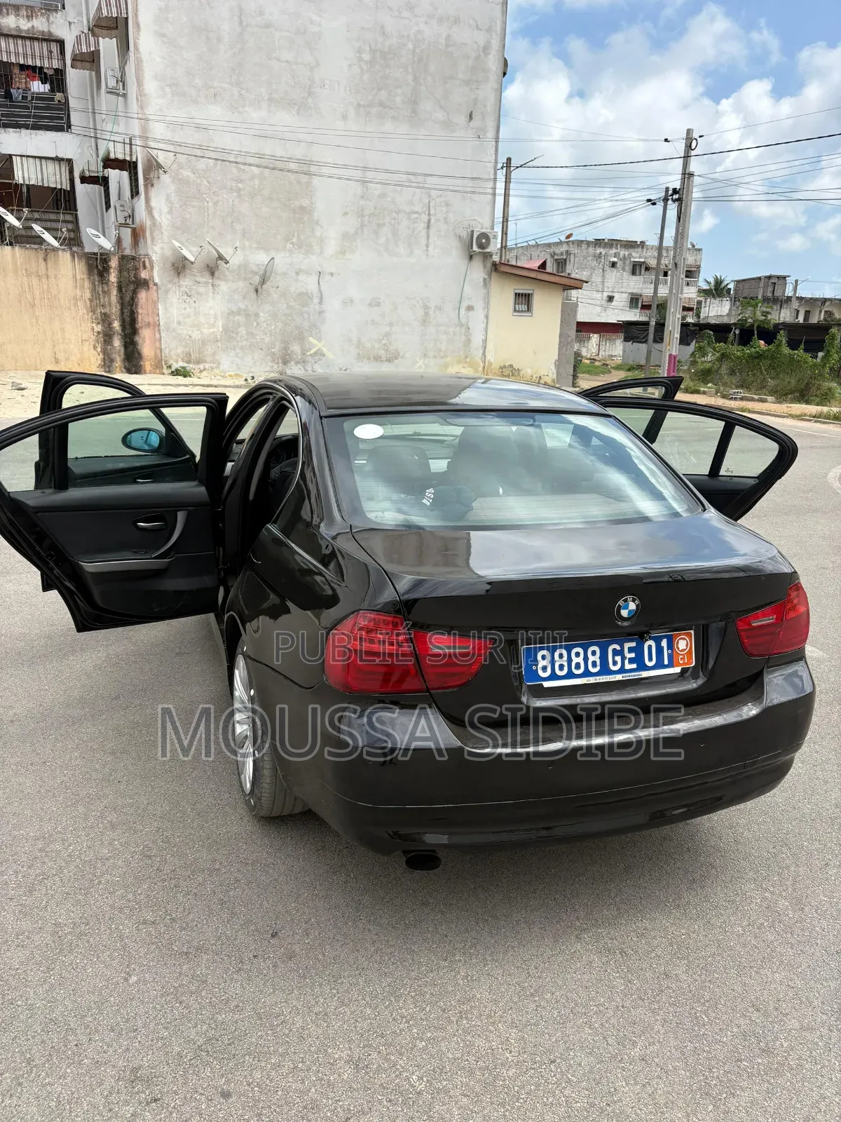 BMW 3 Series 316i RWD 2006 Black