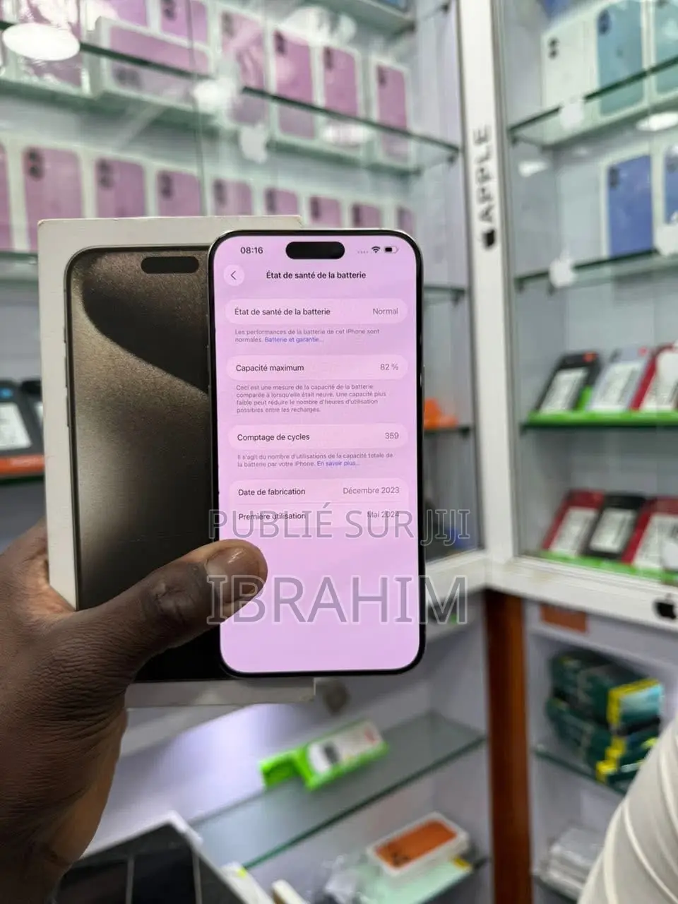 New Apple iPhone 15 Pro Max 256 GB Jaune