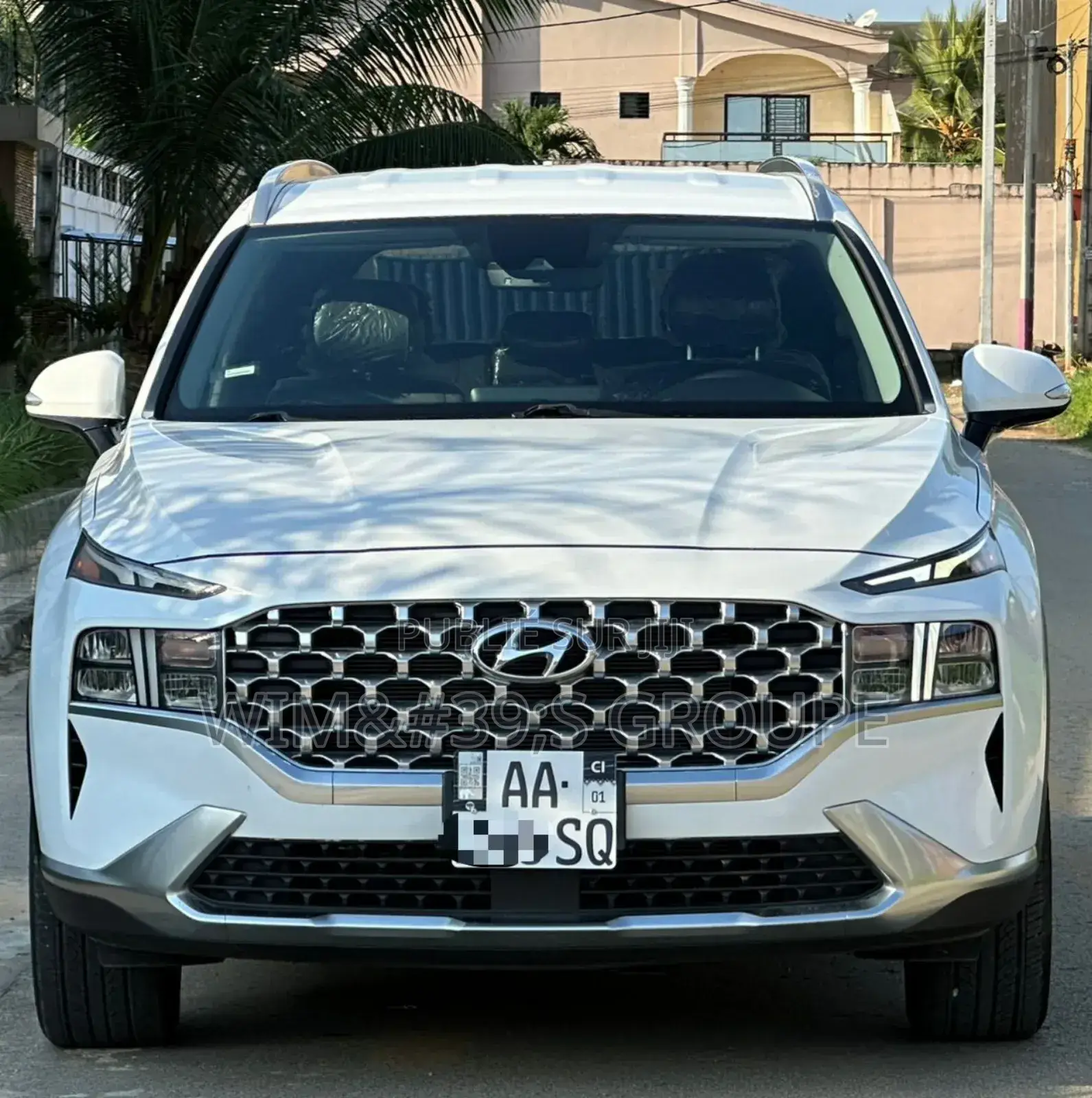 Hyundai Santa Fe 2021 Blanc