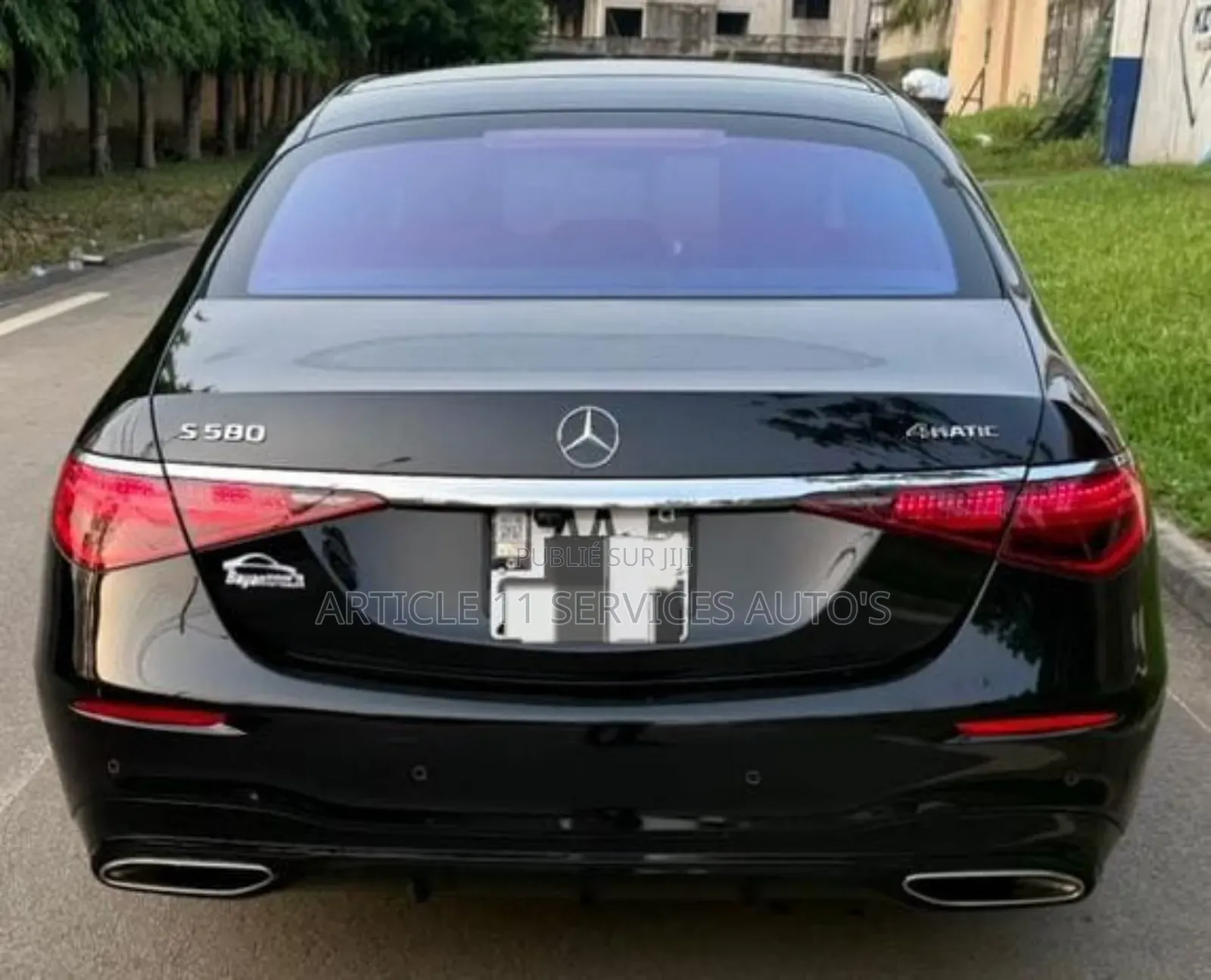 Mercedes-Benz S-Class S 580 4MATIC 2022 Black