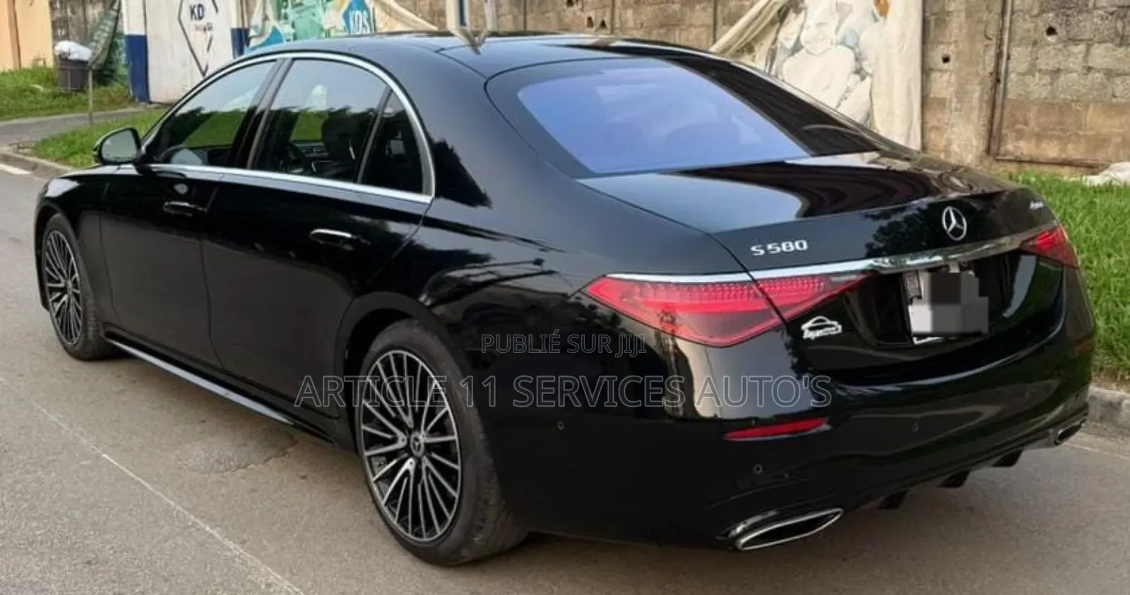Mercedes-Benz S-Class S 580 4MATIC 2022 Black