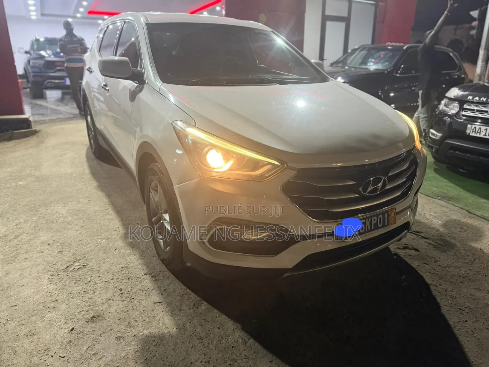 Hyundai Santa Fe 2018 Blanc
