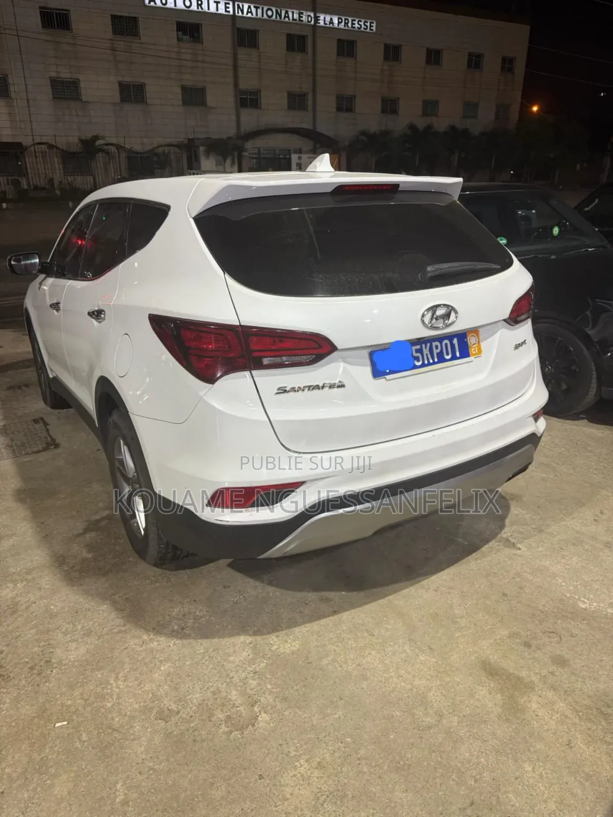 Hyundai Santa Fe 2018 Blanc