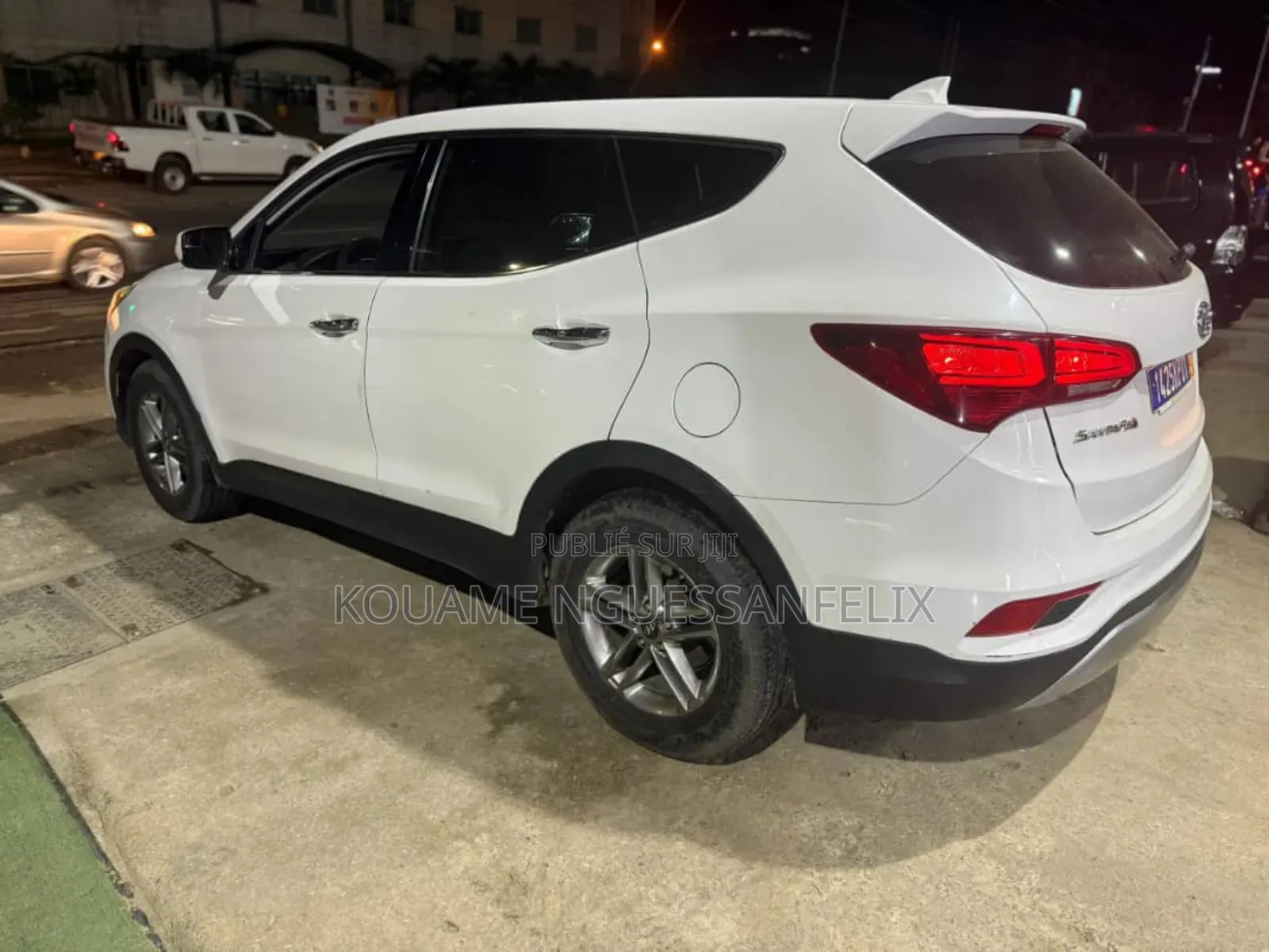 Hyundai Santa Fe 2018 Blanc