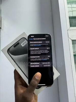 Photo - Apple iPhone 15 Pro 256 GB Blanc