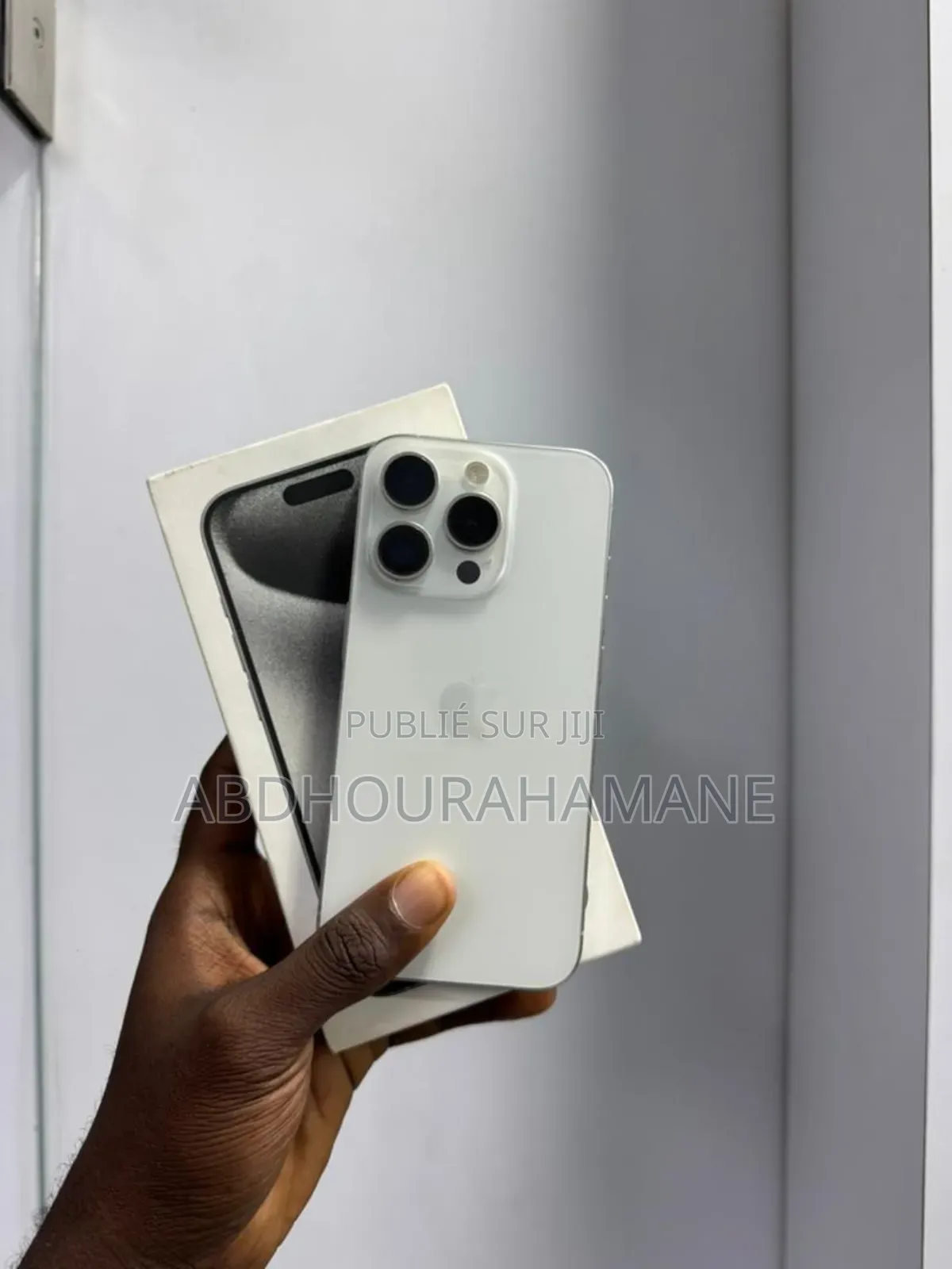 Apple iPhone 15 Pro 256 GB Blanc