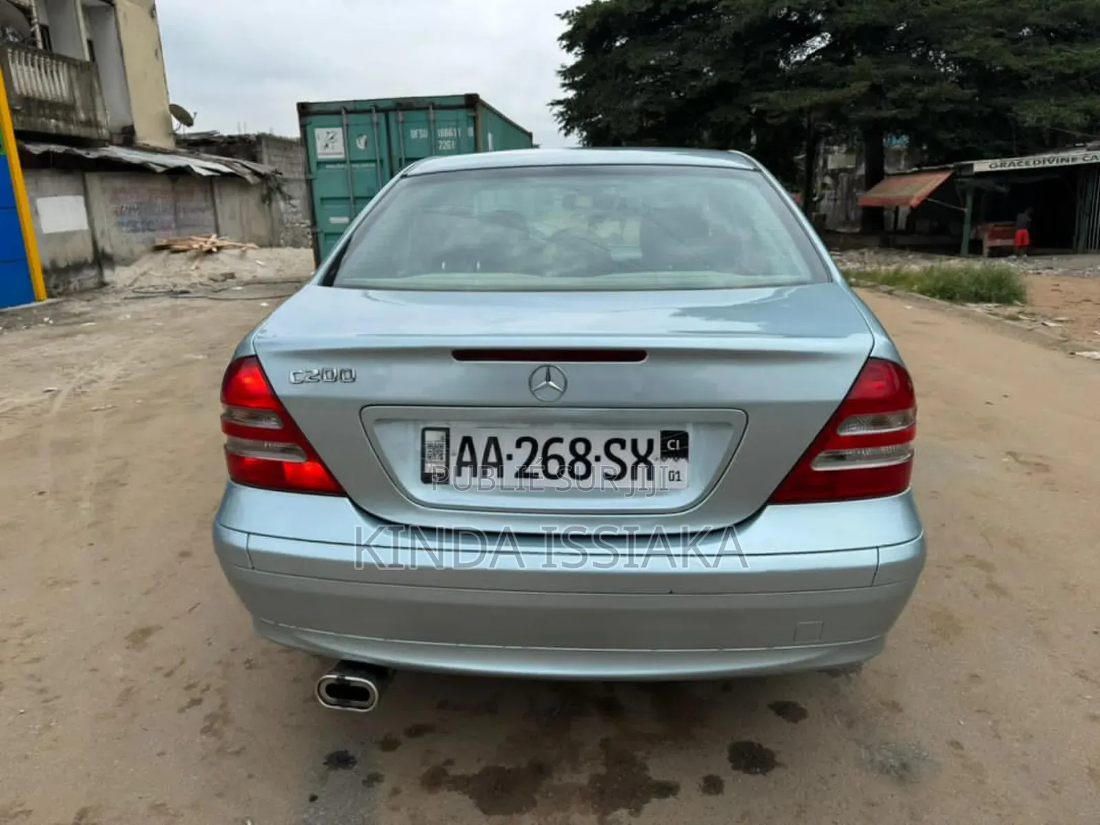 Mercedes-Benz C200 2005 Blue