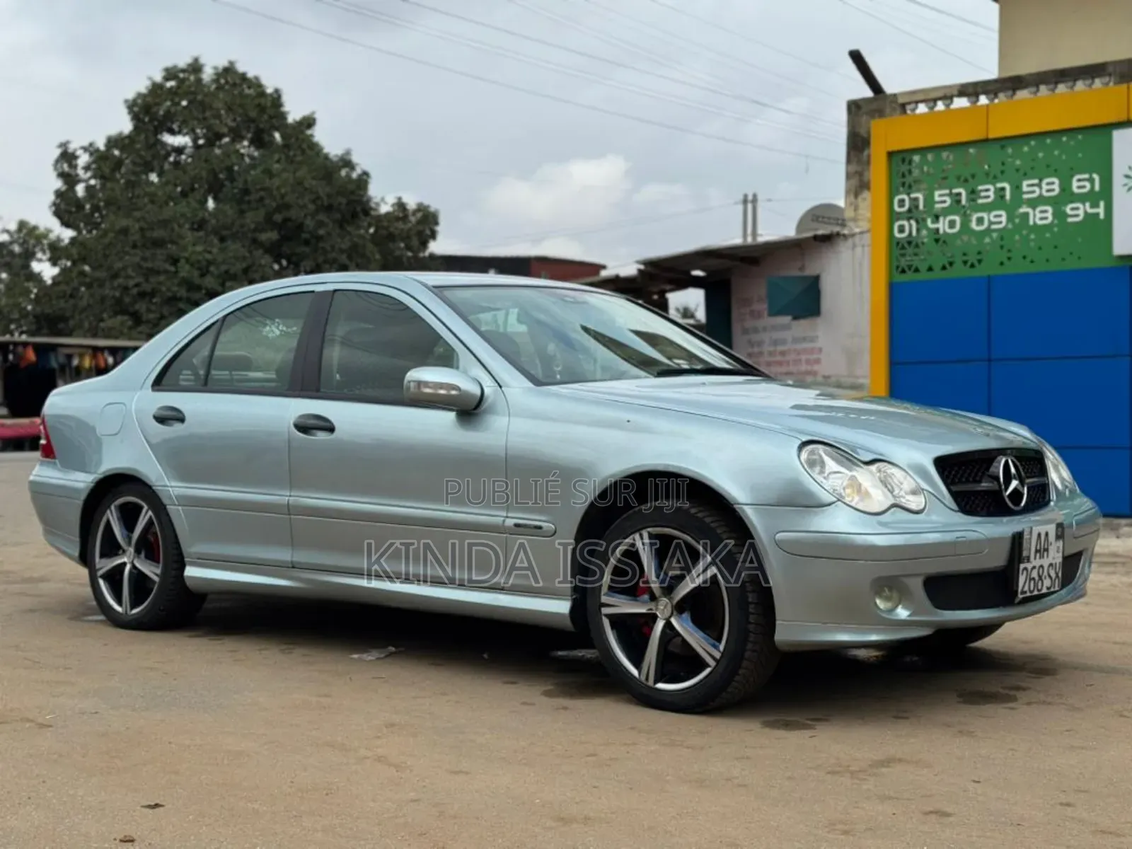 Mercedes-Benz C200 2005 Blue