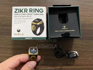 Bague Intelligente Iqibla Zikr Ring – Le Premier Chapelet Connecté