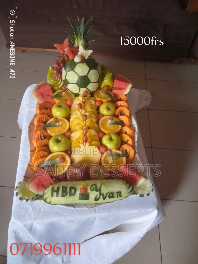 Plateau De Fruits Artistiques