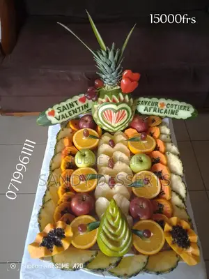 Plateau De Fruits Artistiques