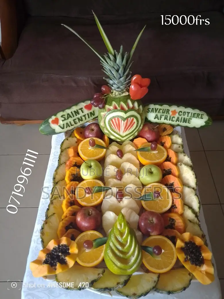 Plateau De Fruits Artistiques