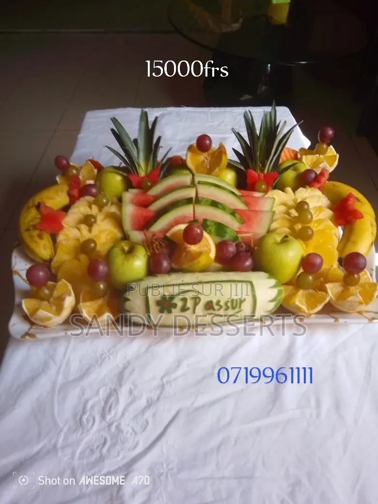 Plateau De Fruits Artistiques