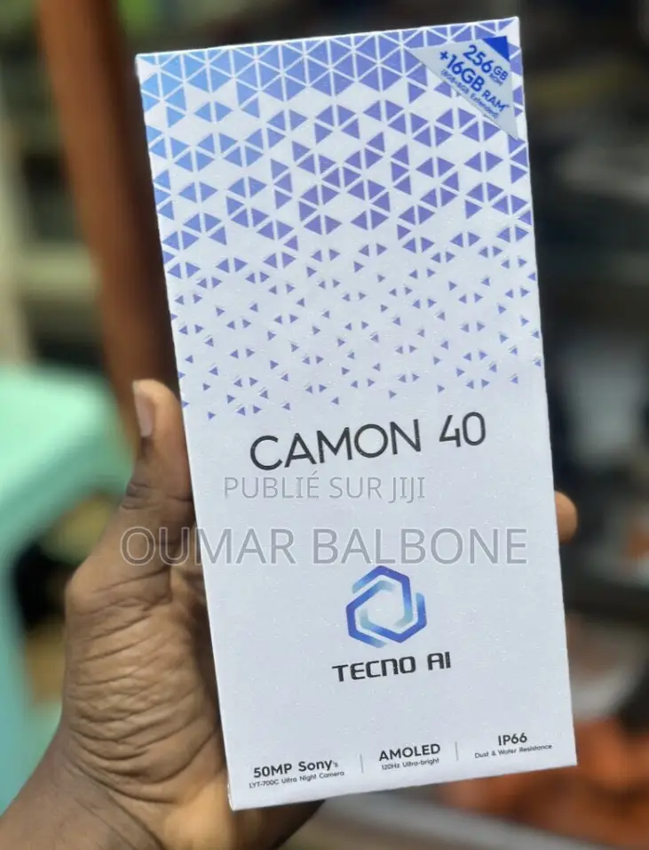 New Tecno Camon 40 Pro 256 GB Gris