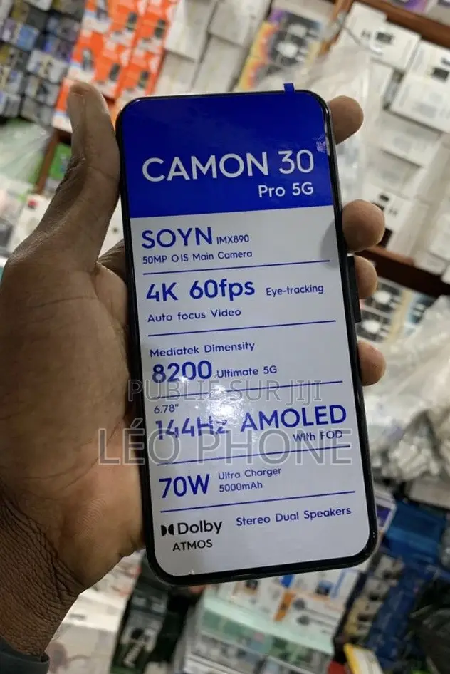New Tecno Camon 30 Pro 5G 512 GB Black