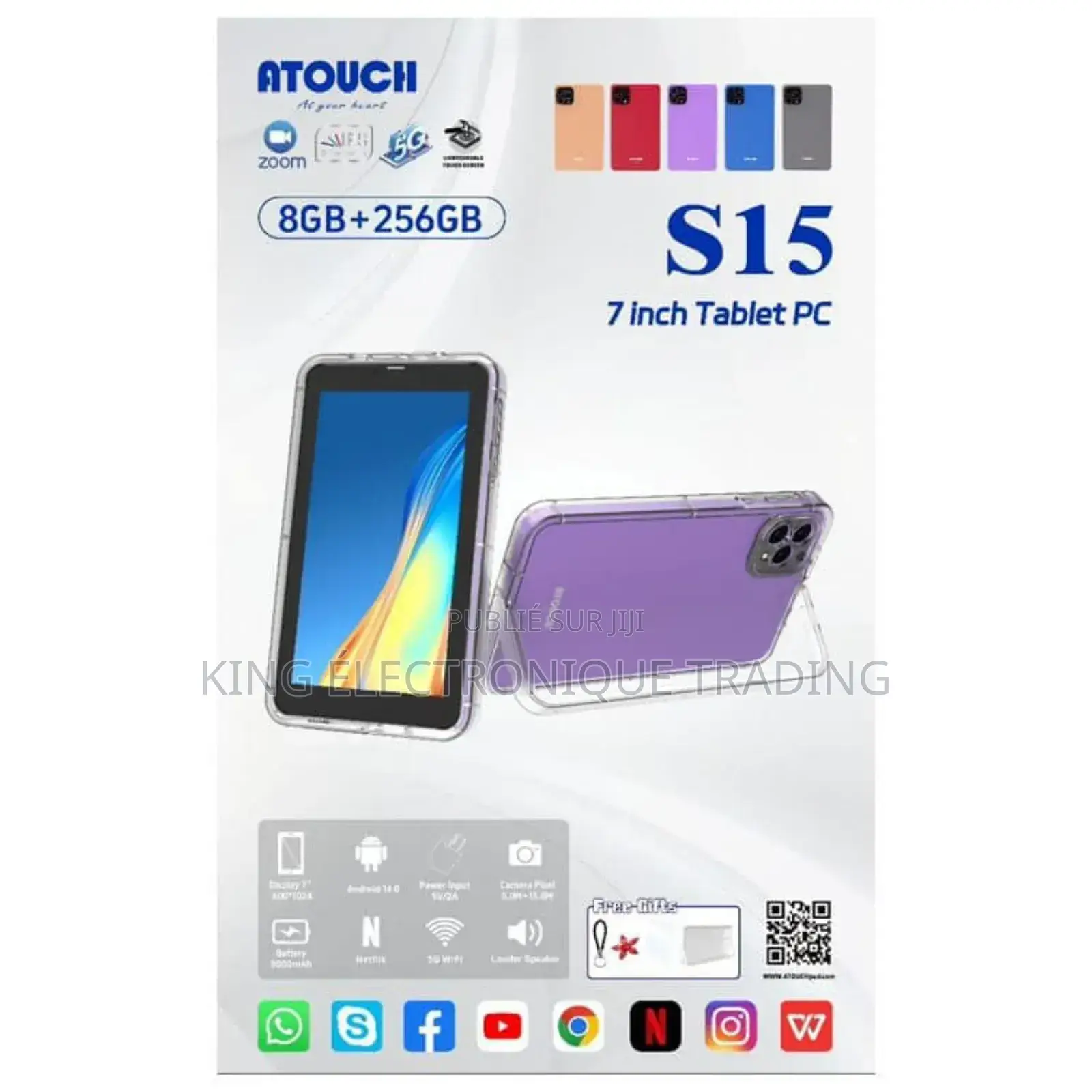 Neuf Atouch A10 256 GO
