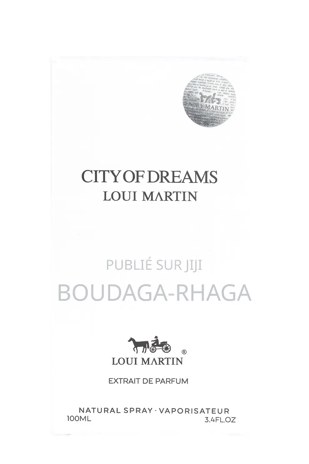 Loui Martin - City of Dreams - Extrait De Parfum Mixte