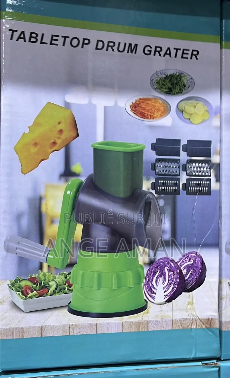 Râpe À Tambour De Table – Tabletop Drum Grater