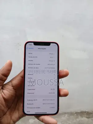 Neuf Apple iPhone 12 64 GB Rouge