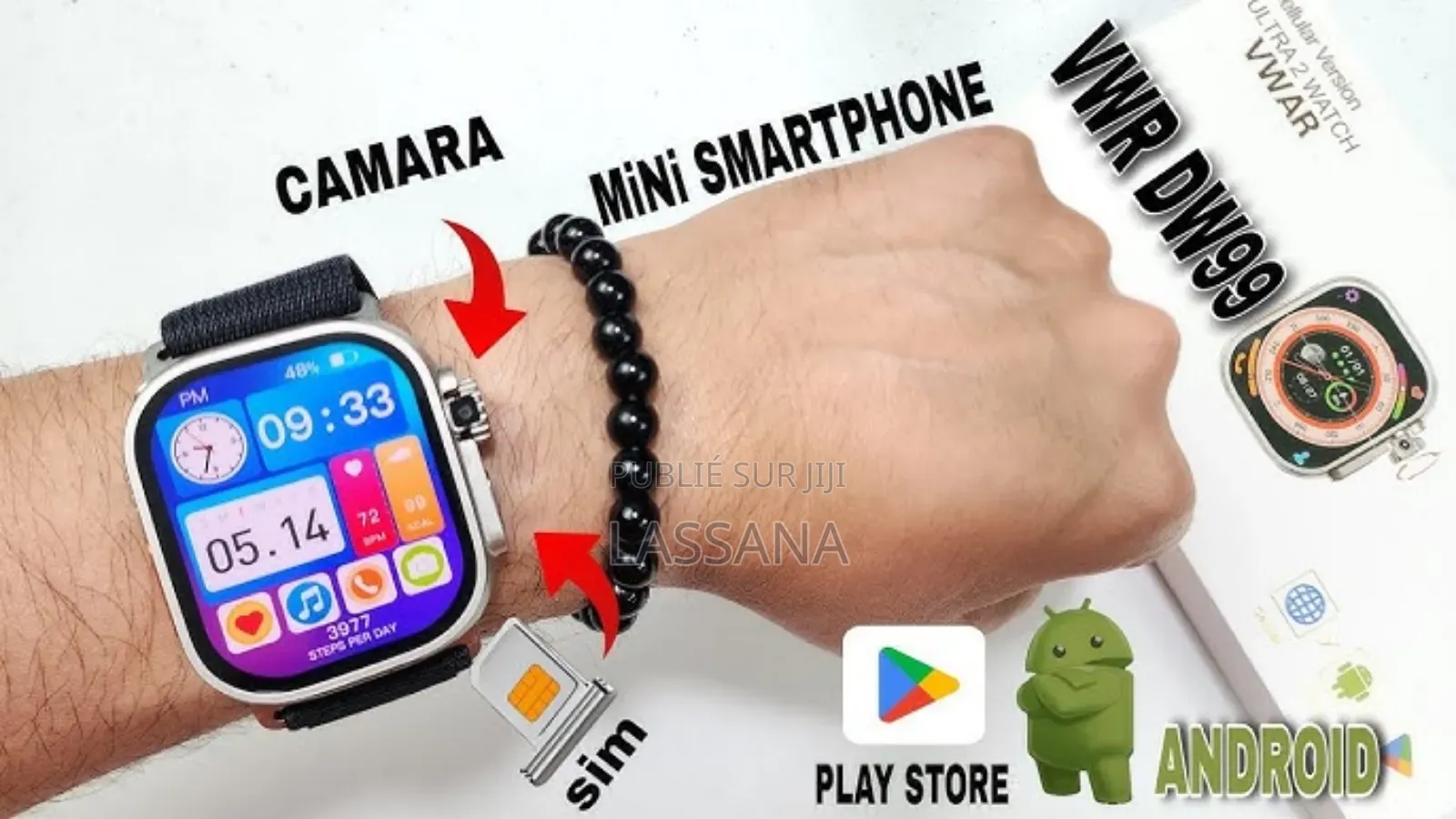 Montre Connectée A Sim St12