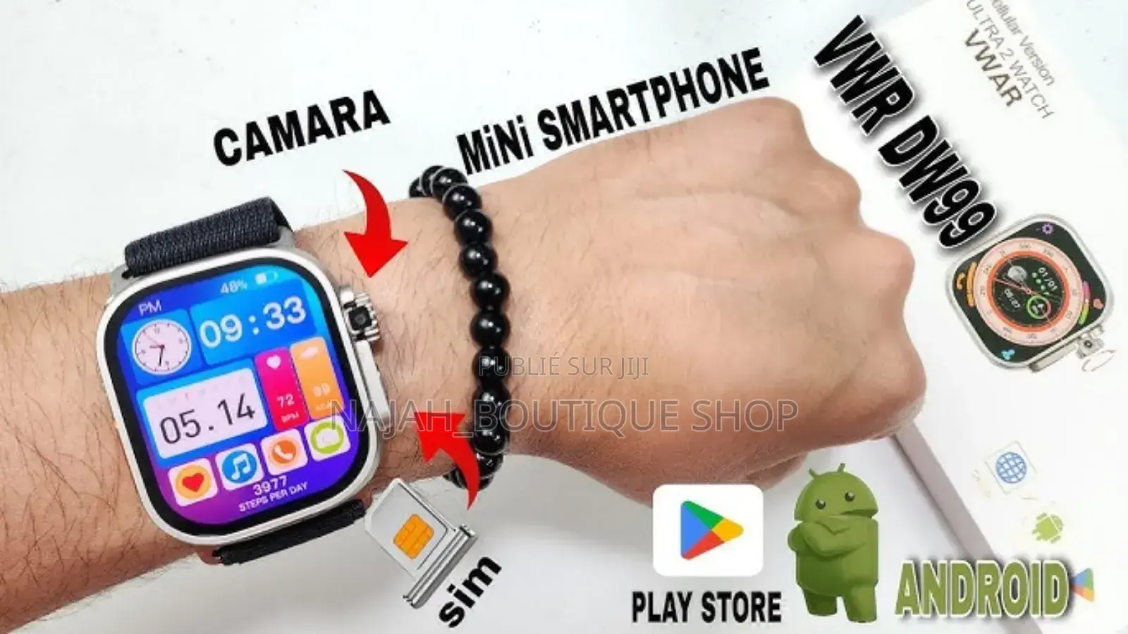 Montre Connectée A Sim St12