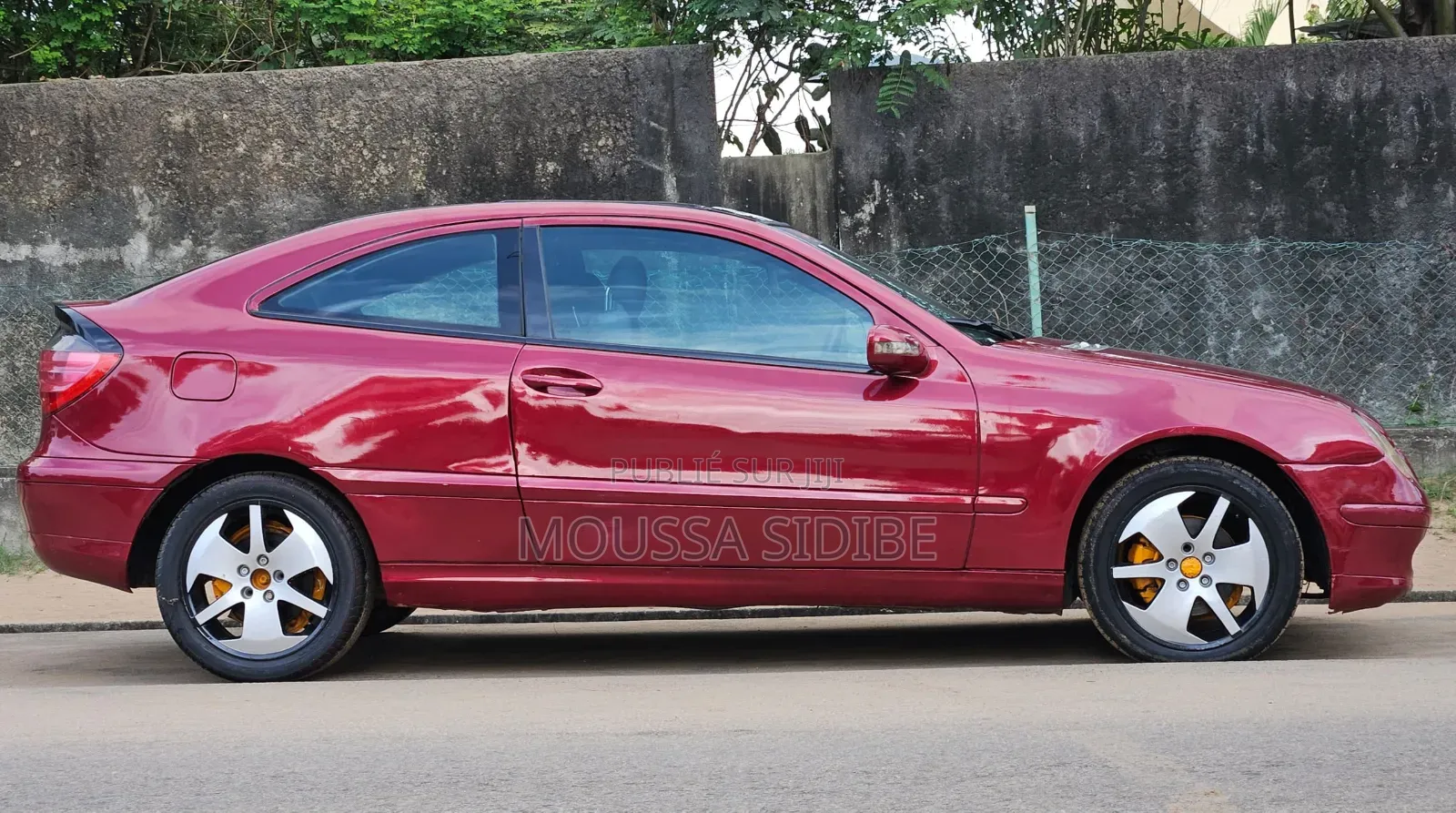 Mercedes-Benz C200 2003 Rouge