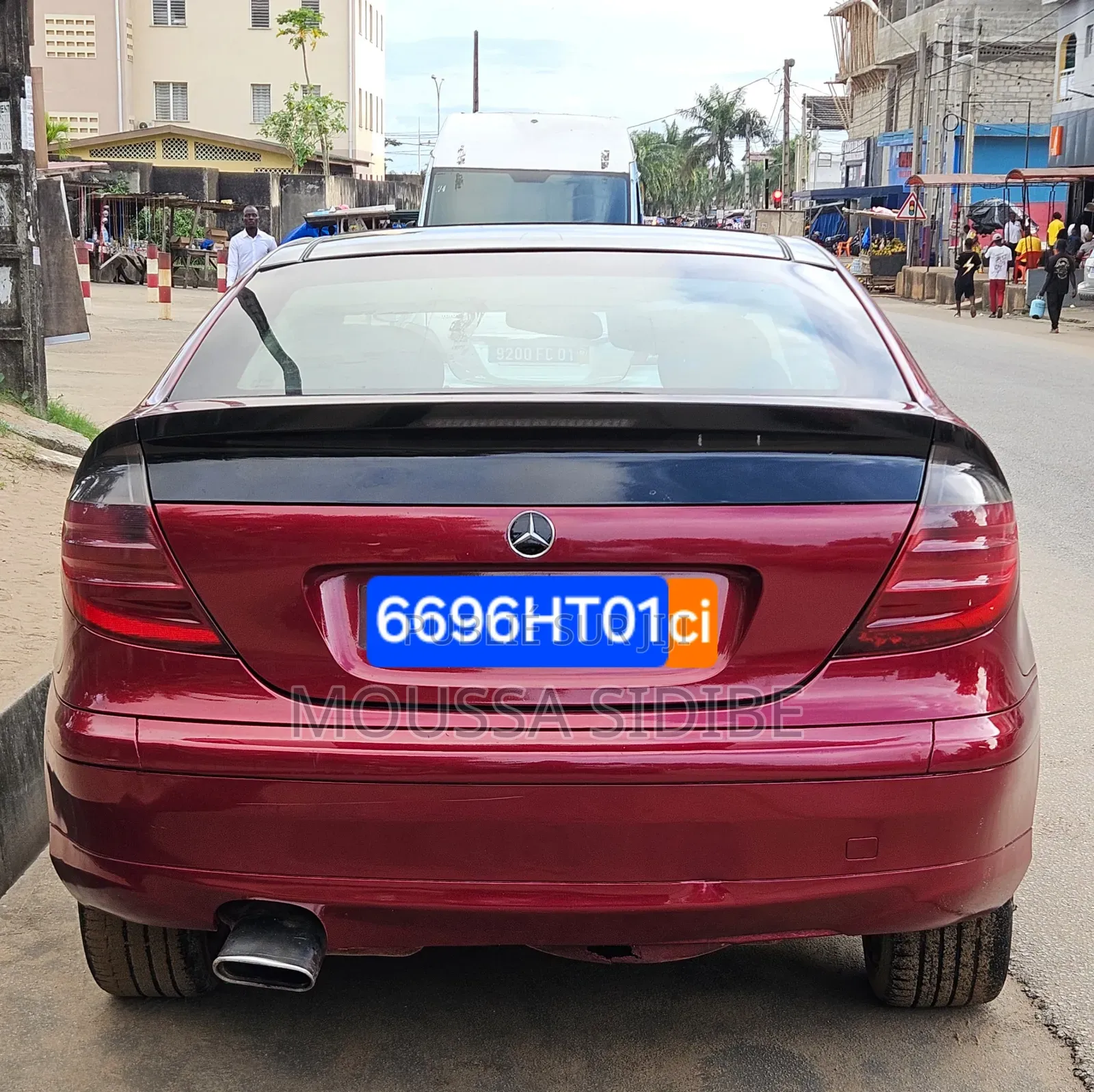 Mercedes-Benz C200 2003 Rouge