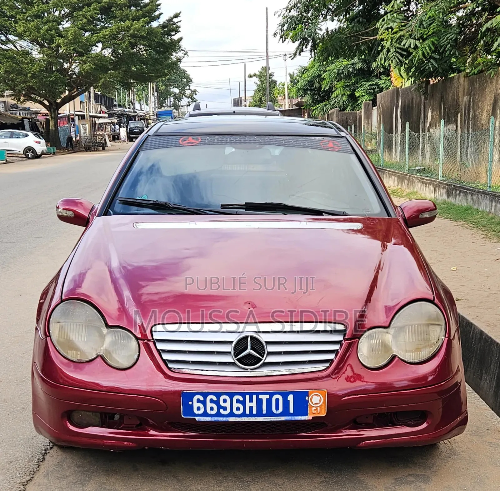 Mercedes-Benz C200 2003 Rouge