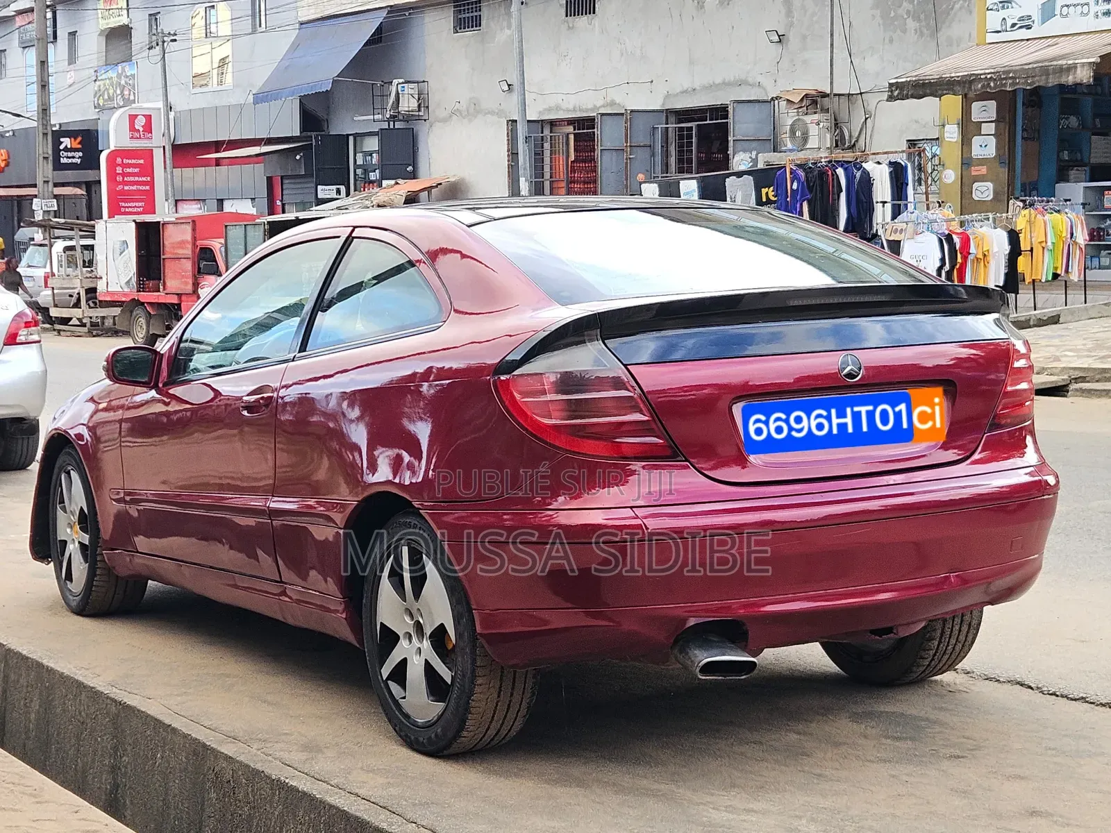 Mercedes-Benz C200 2003 Rouge