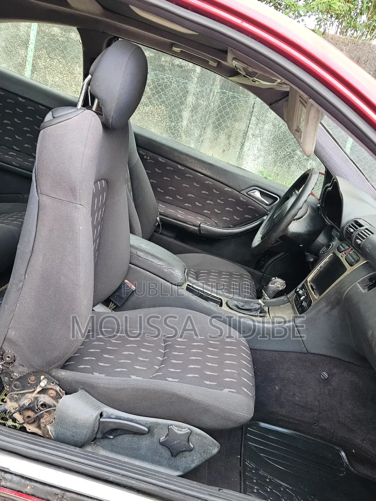 Mercedes-Benz C200 2003 Rouge