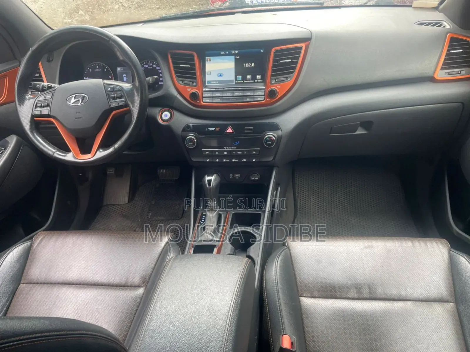 Hyundai Tucson 2018 Orange