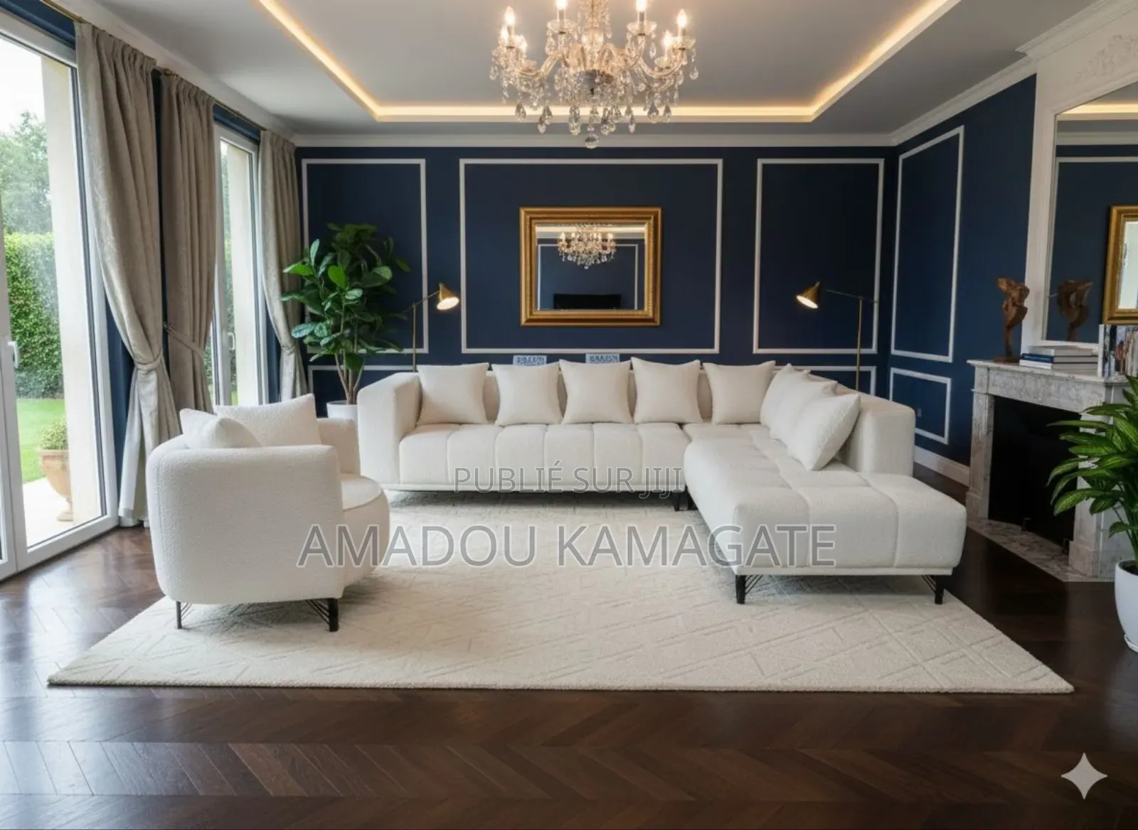 Un Ensemble De Salon Très Original