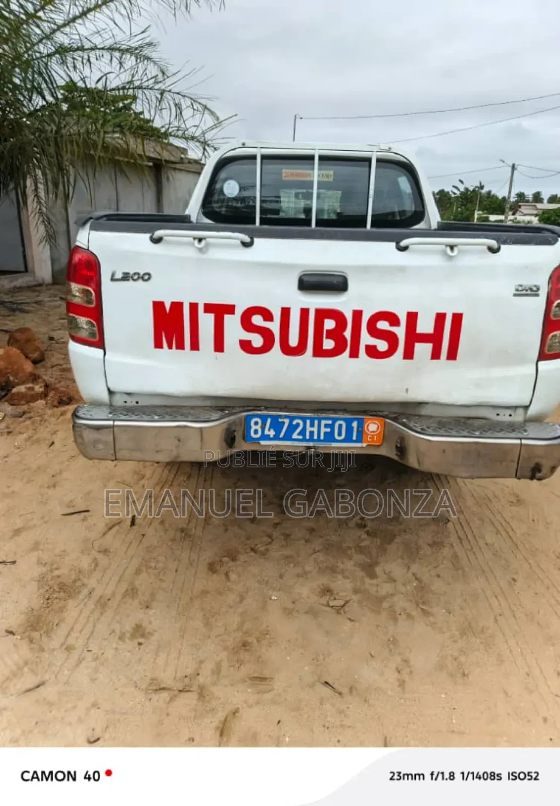 Mitsubishi L200 2017 Blanc