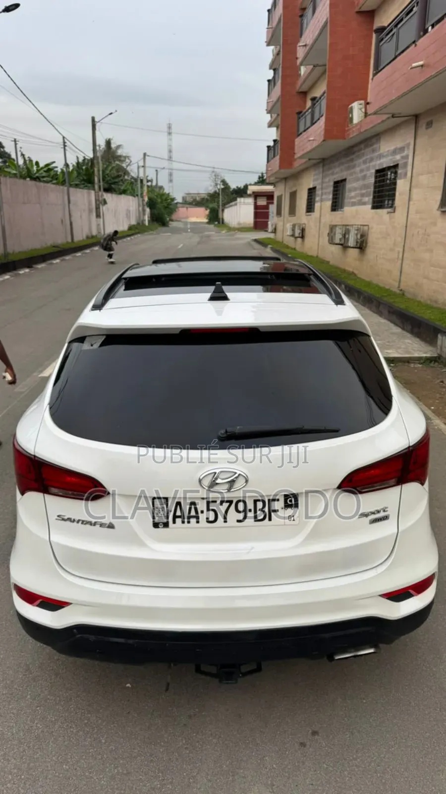 Hyundai Santa Fe 2018 Blanc